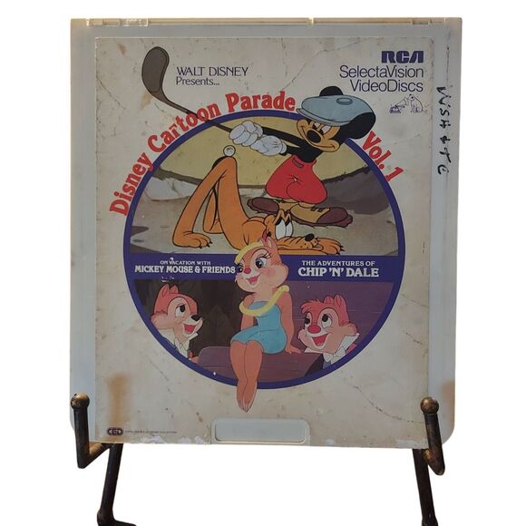 Disney Cartoon Parade Vol 1 RCA SelectaVision CED 1981 - Picture 2 of 5